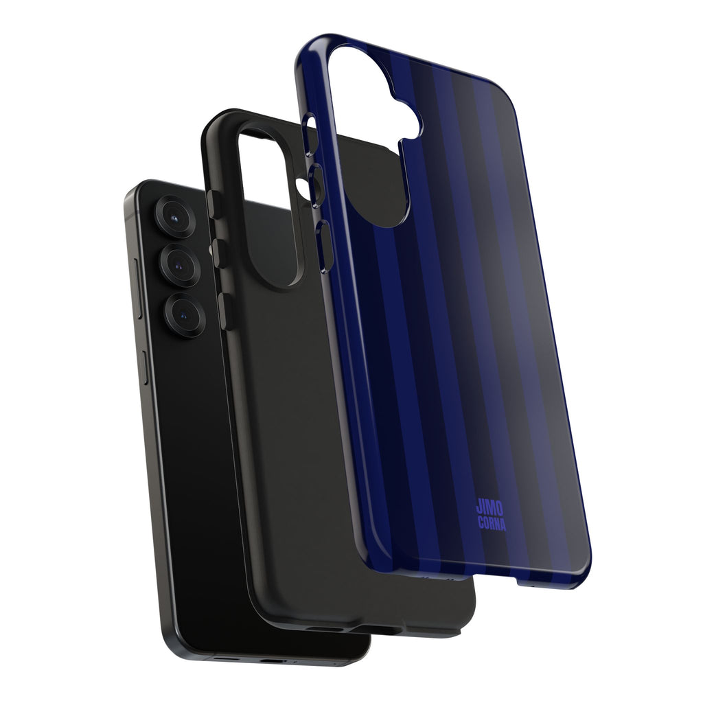 Bold Stripes Samsung Galaxy Case | Navy Blue