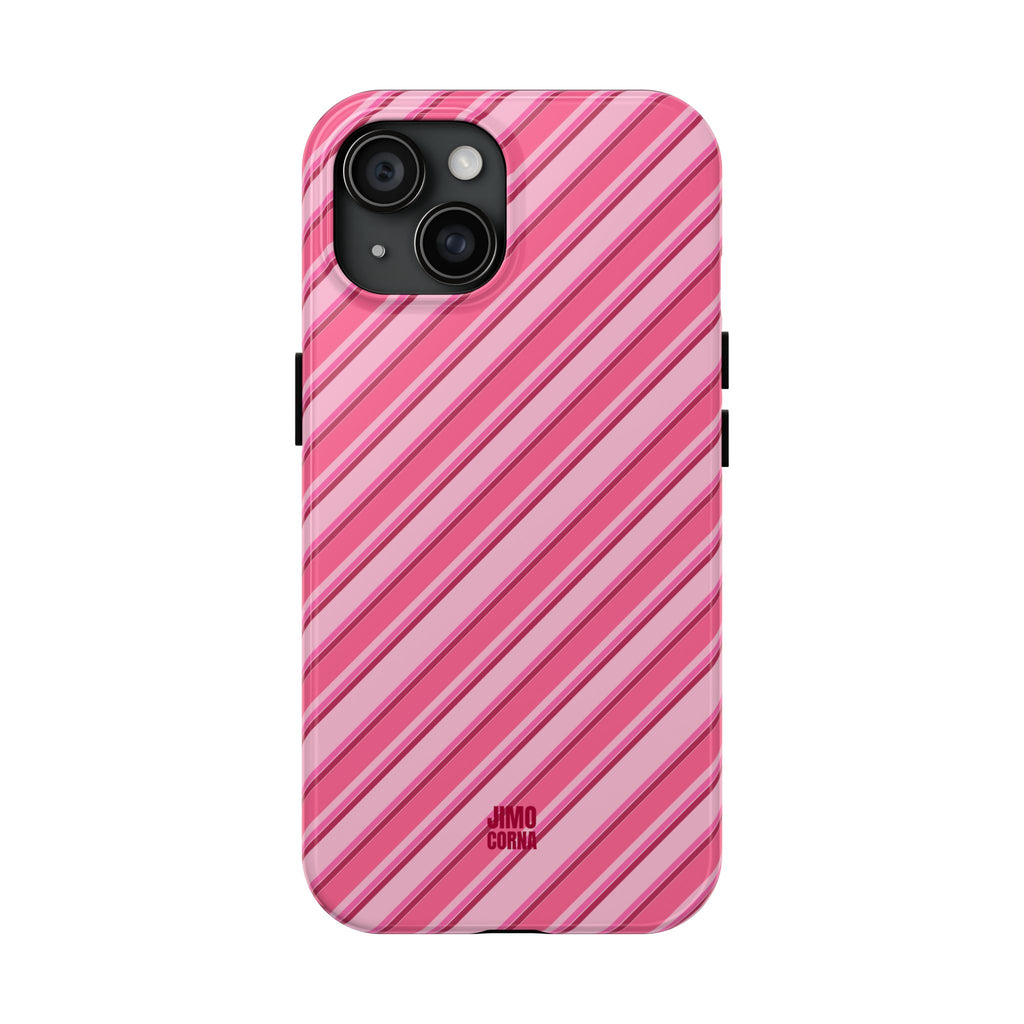 Angelina Stripes | Hot Pink - iPhone Case