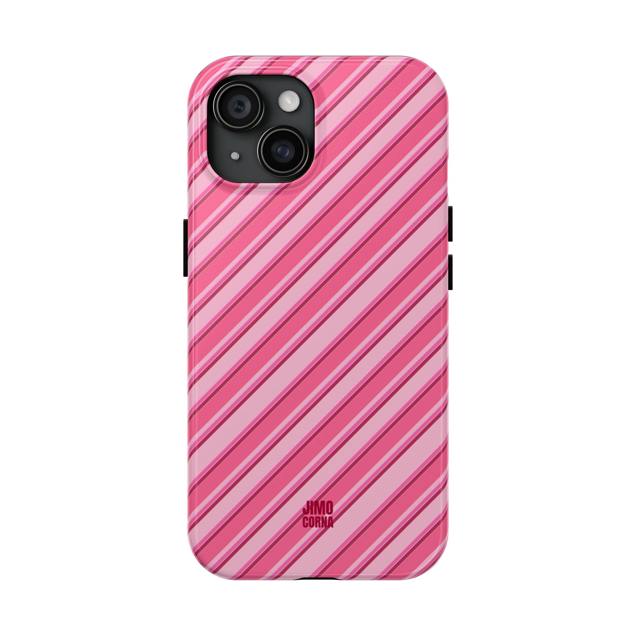 Angelina Stripes | Hot Pink - iPhone Case
