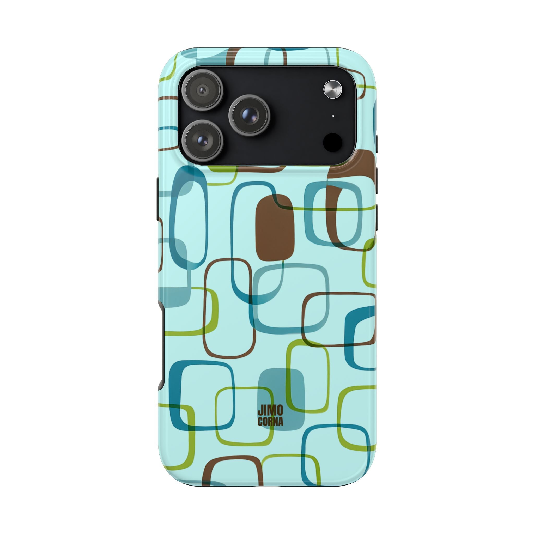 Coast Blocks iPhone Case | Mint
