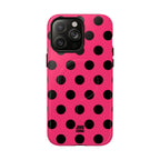 Big Polka Dot | Hot Pink and Black