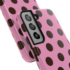 Big Polka Dot | Pink and Black