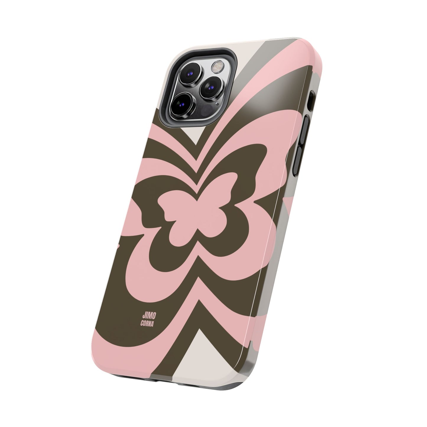 Pink Retro Butterfly