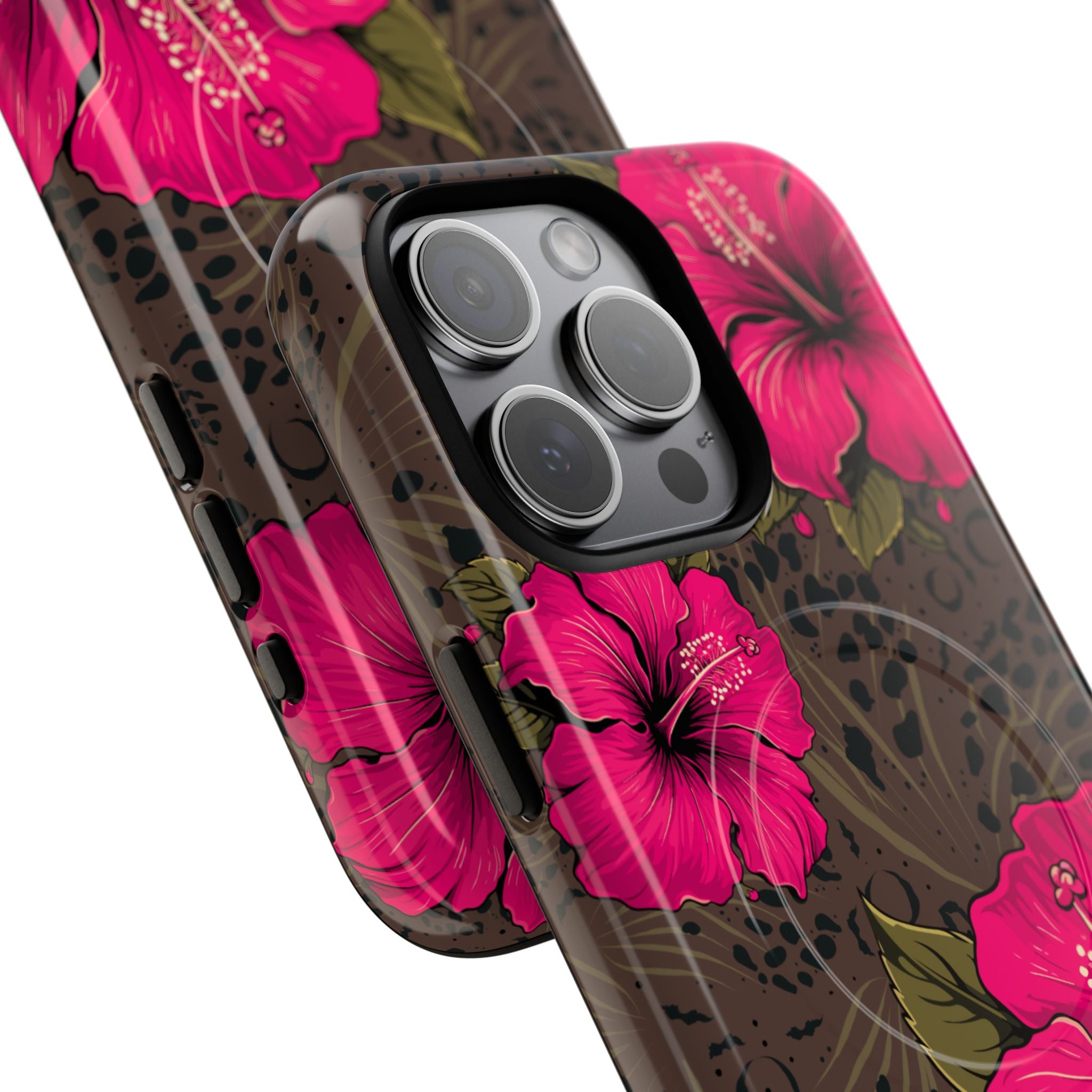 Hot Pink Feisty Leopard