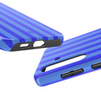Blueberry Bold Stripes Samsung Galaxy Case