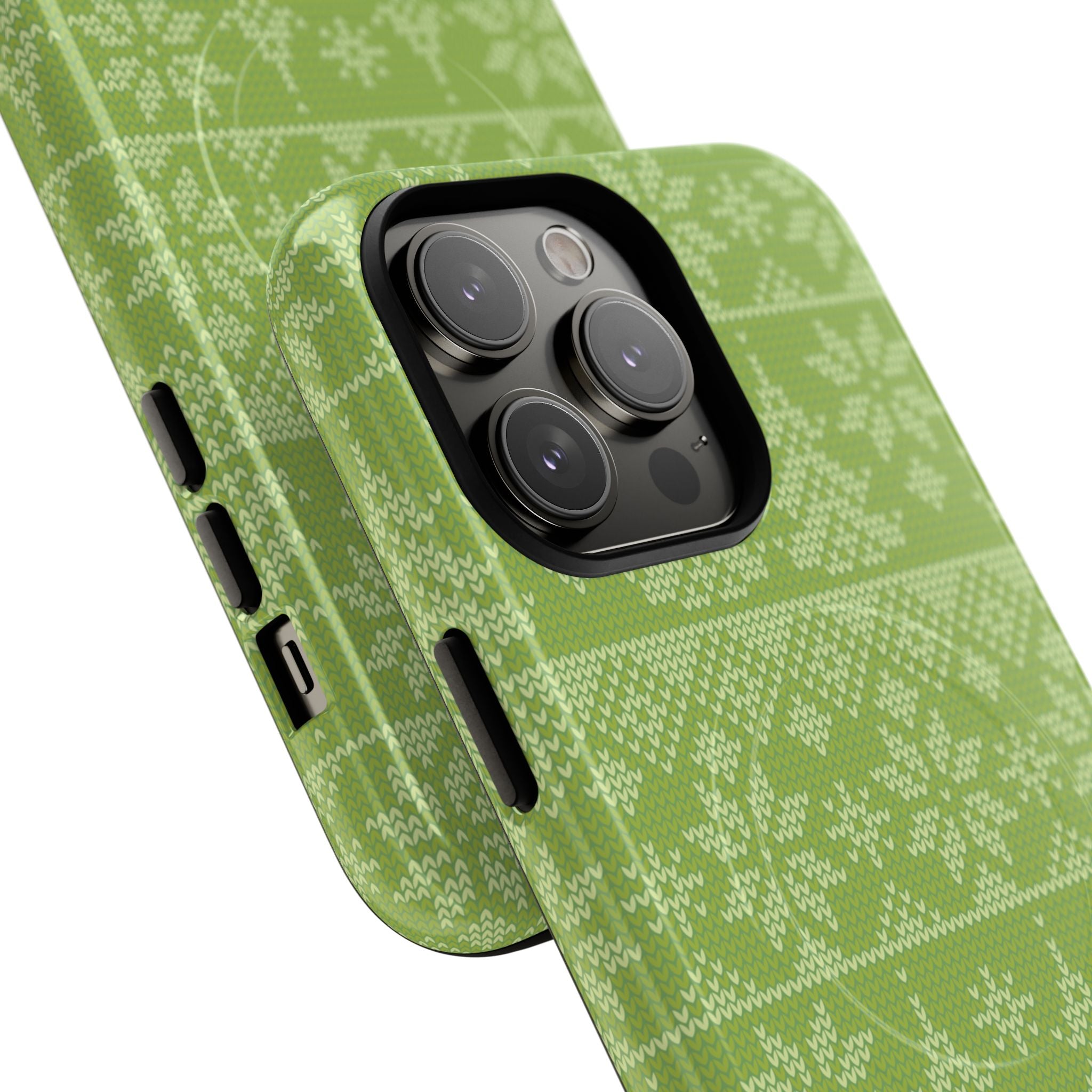 Holiday Knit | Green MagSafe iPhone Case