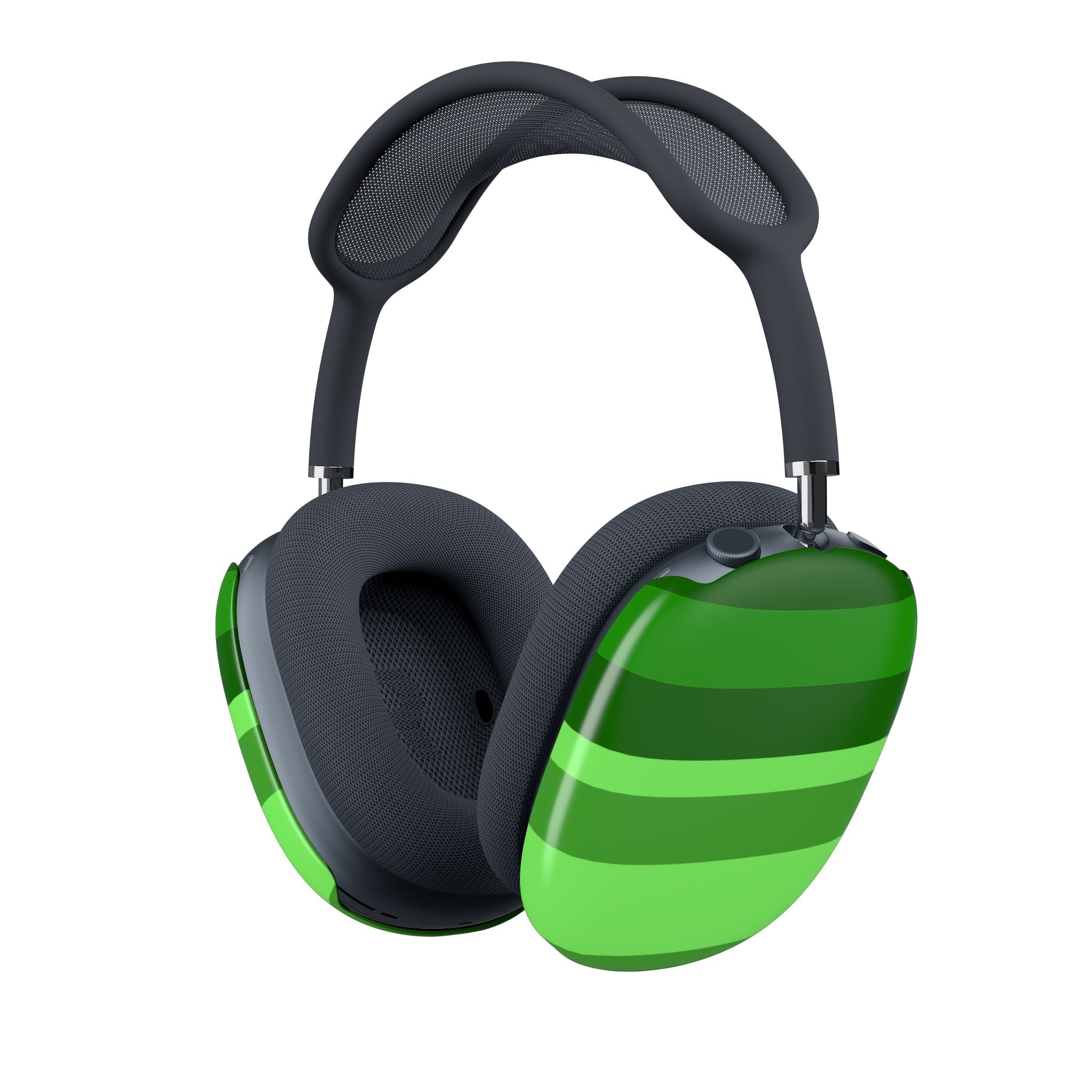 Matcha Stripe AirPods Max Covers