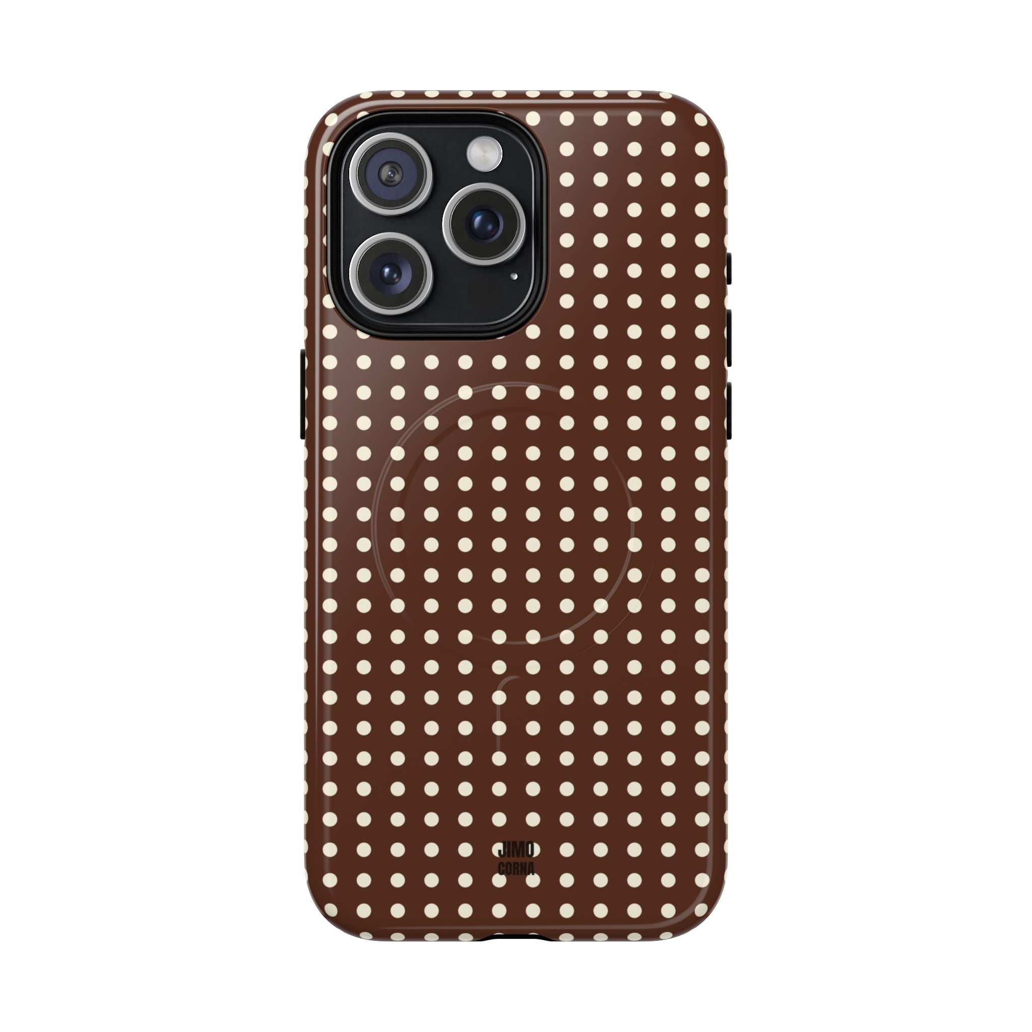 Brown Polka Dot