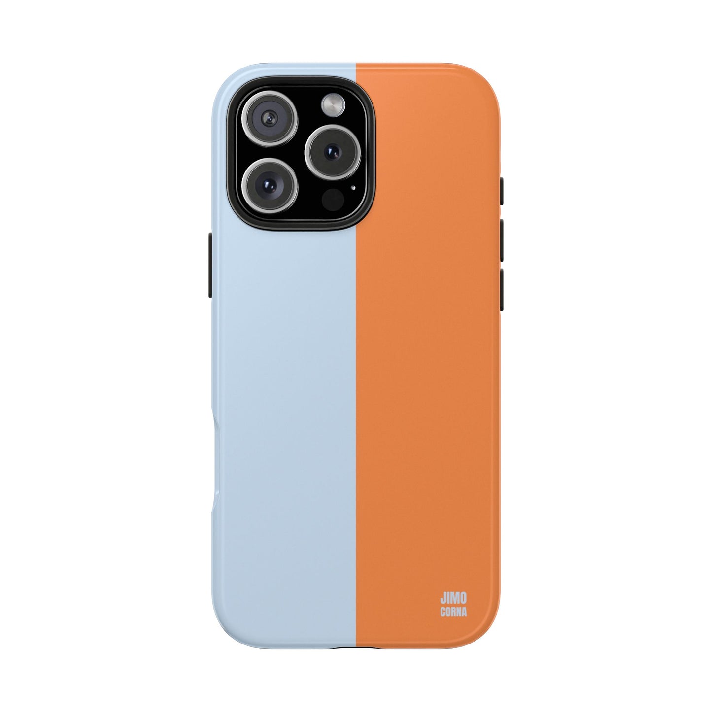 Orange and Blue Color Block