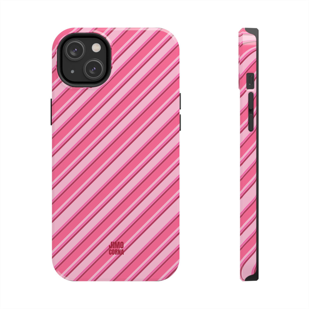 Angelina Stripes | Hot Pink - iPhone Case