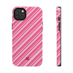 Angelina Stripes | Hot Pink - iPhone Case