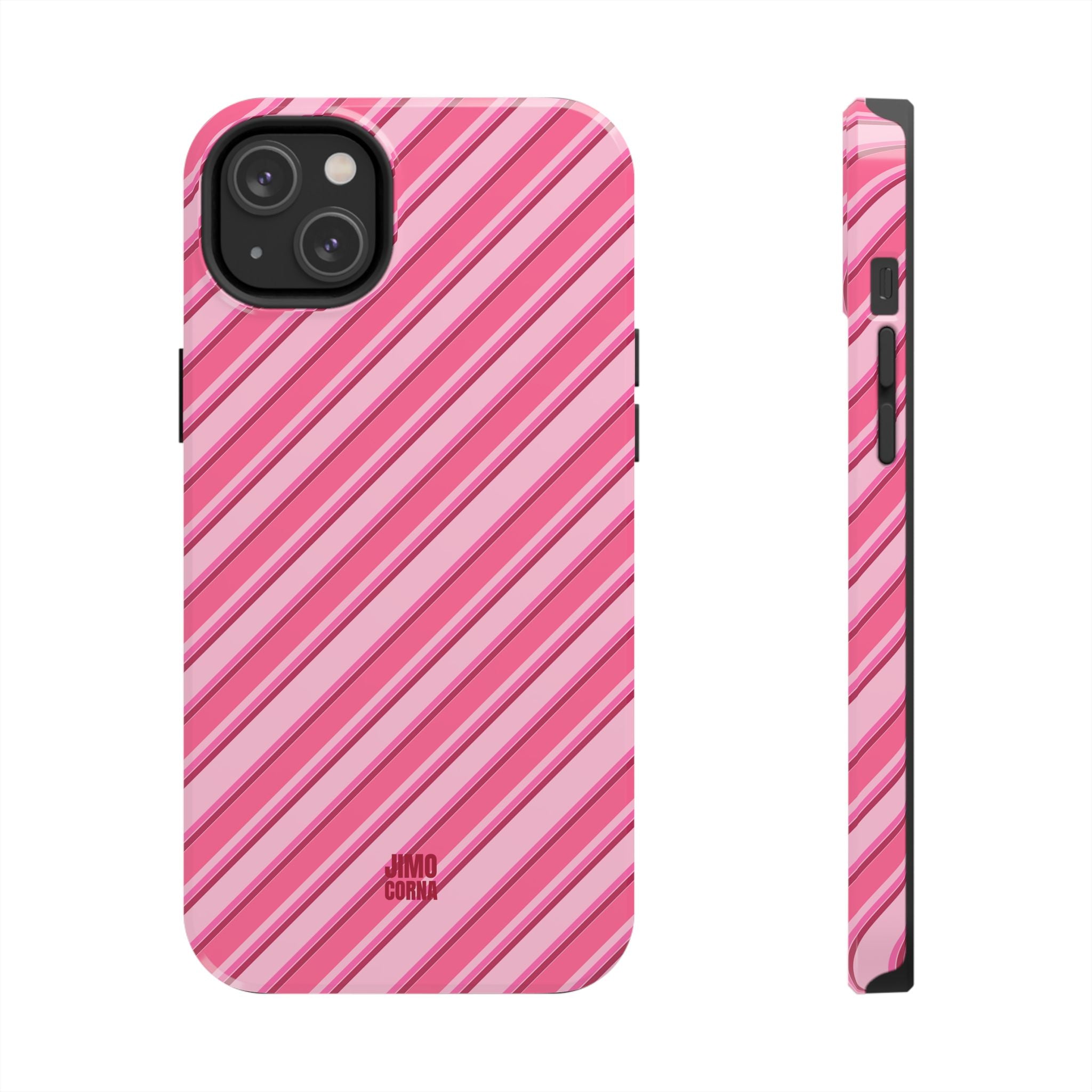 Angelina Stripes | Hot Pink - iPhone Case