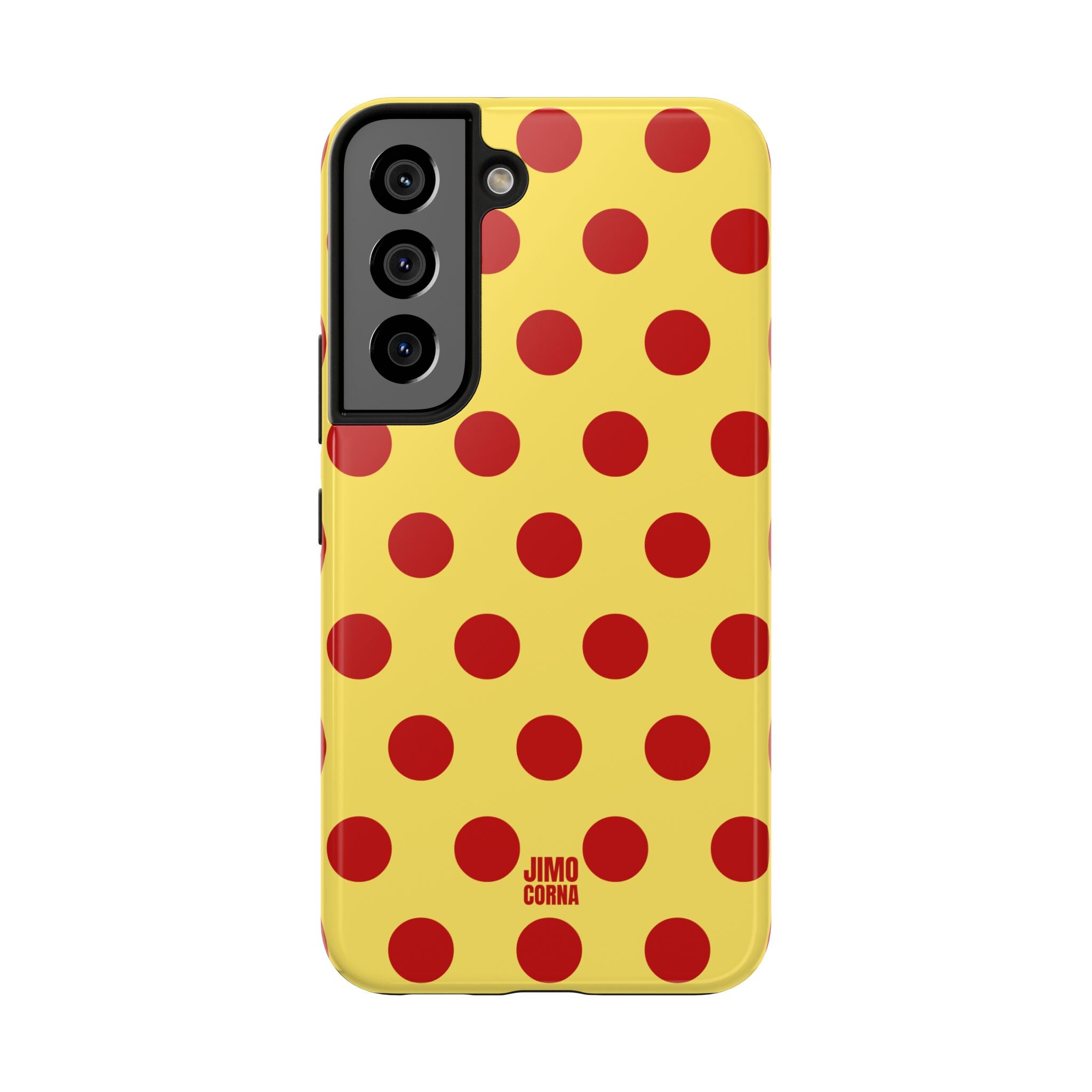 Big Polka Dot | Yellow and Red