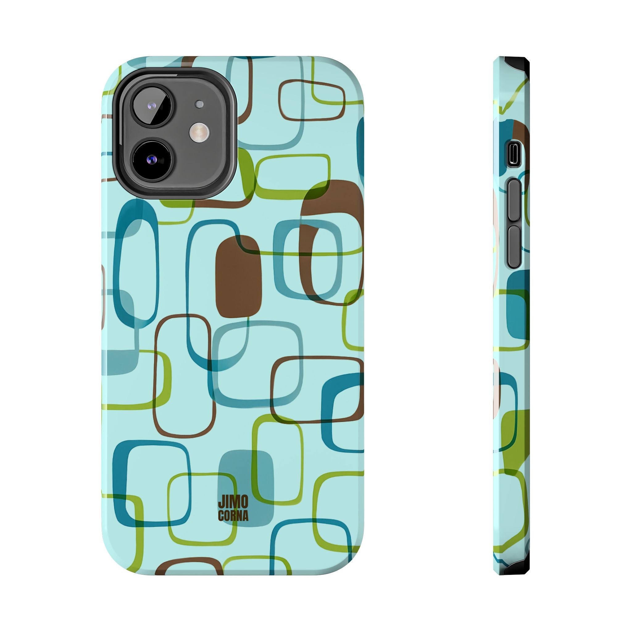 Coast Blocks iPhone Case | Mint