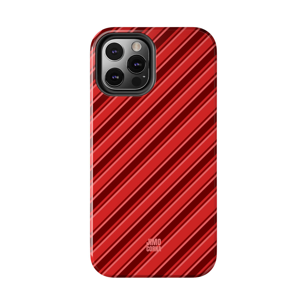 Angelina Stripes | Cherry - iPhone Case