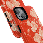 Red Flora MagSafe iPhone Case