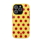 Big Polka Dot | Yellow and Red
