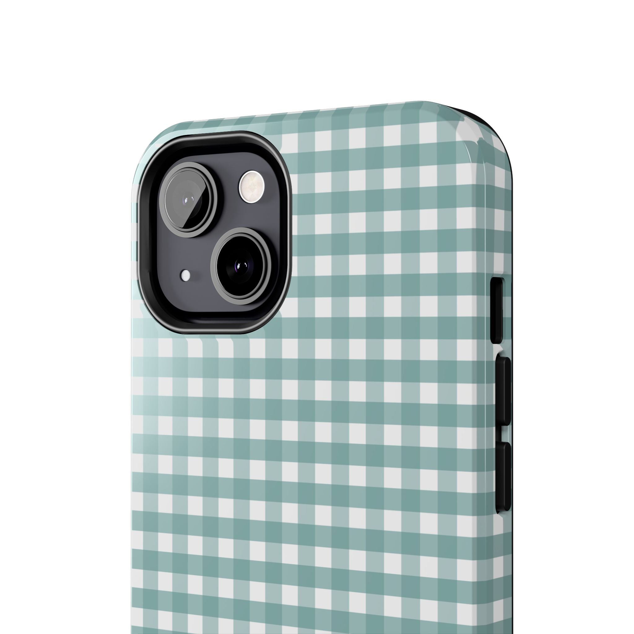 Farm Gingham iPhone Case | Blue