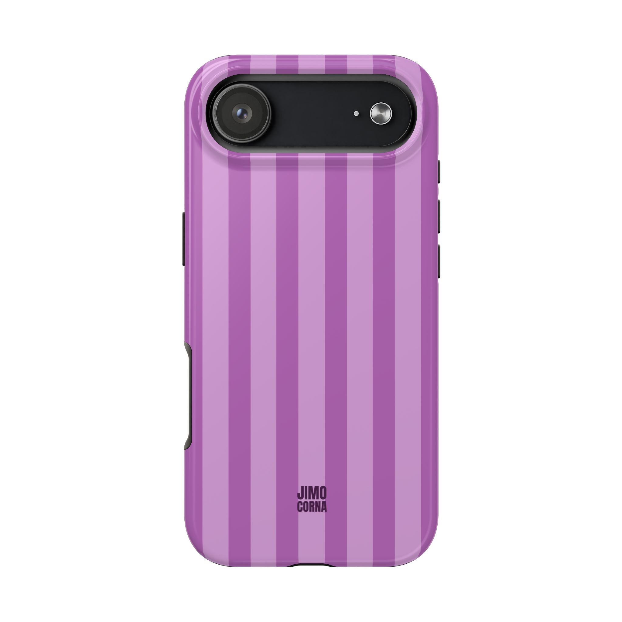 Bold Stripes iPhone Case | Plum