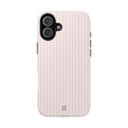 Baby Pink Soft Stripes