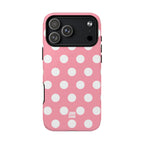 Big Polka Dot | Pink and White