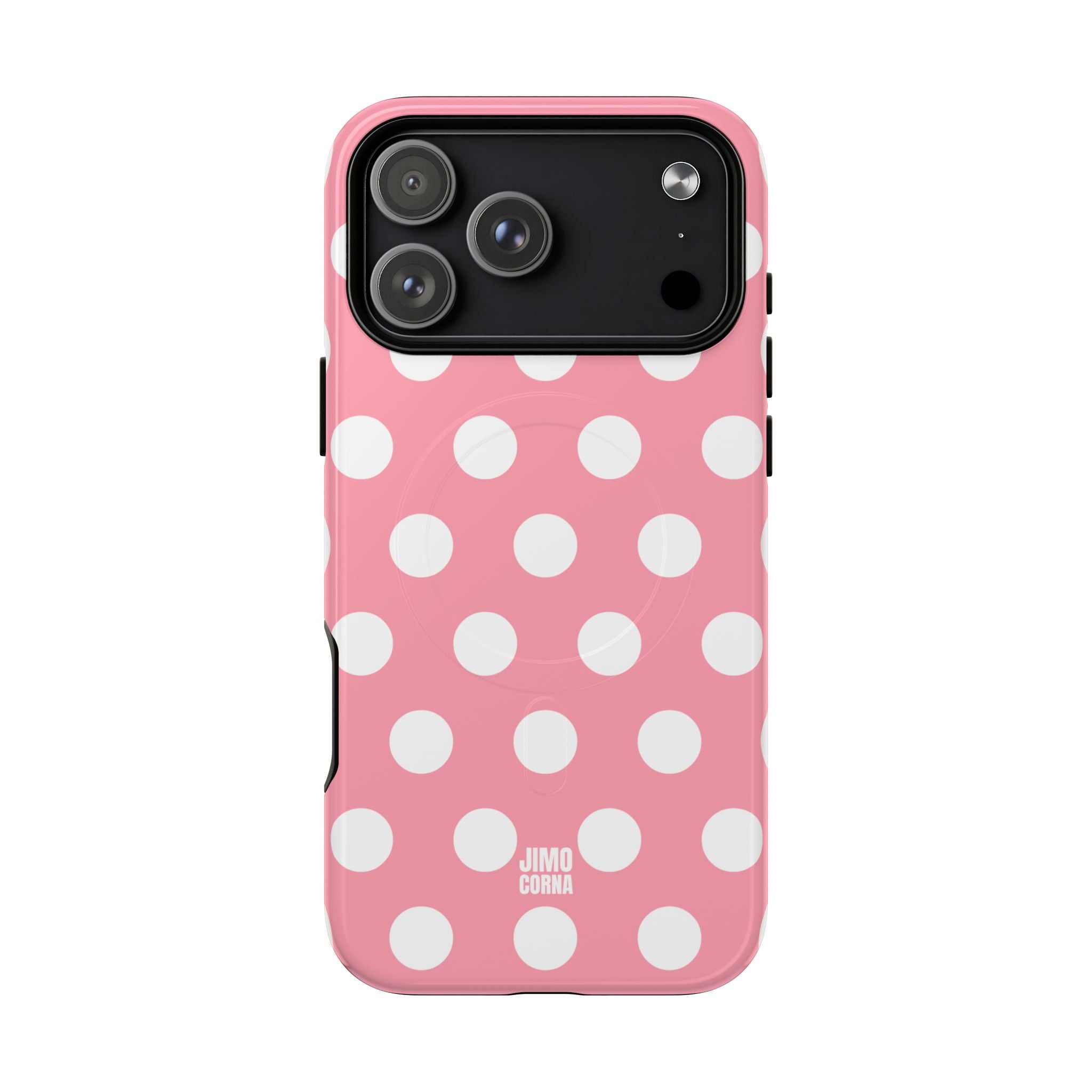 Big Polka Dot | Pink and White