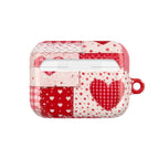 Patchwork Heart AirPods Case