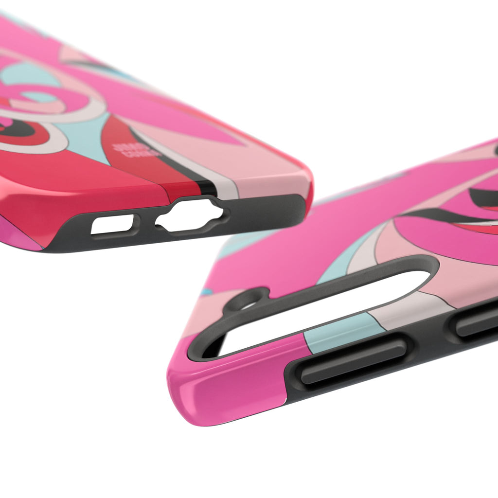 Pink Tropic Swirl Samsung Galaxy Case