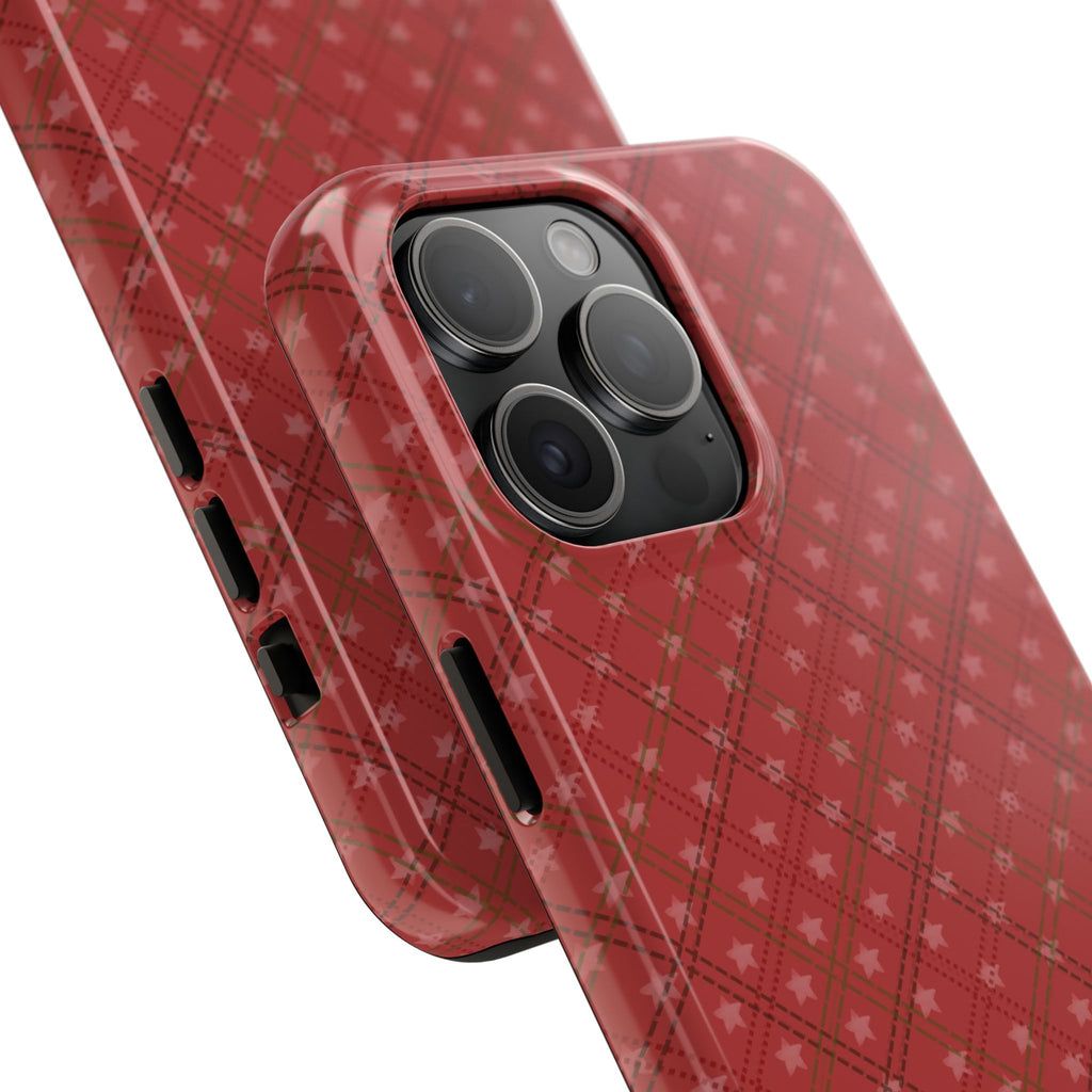 Starry Plaid iPhone Case