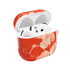 Red Flora AirPods Case