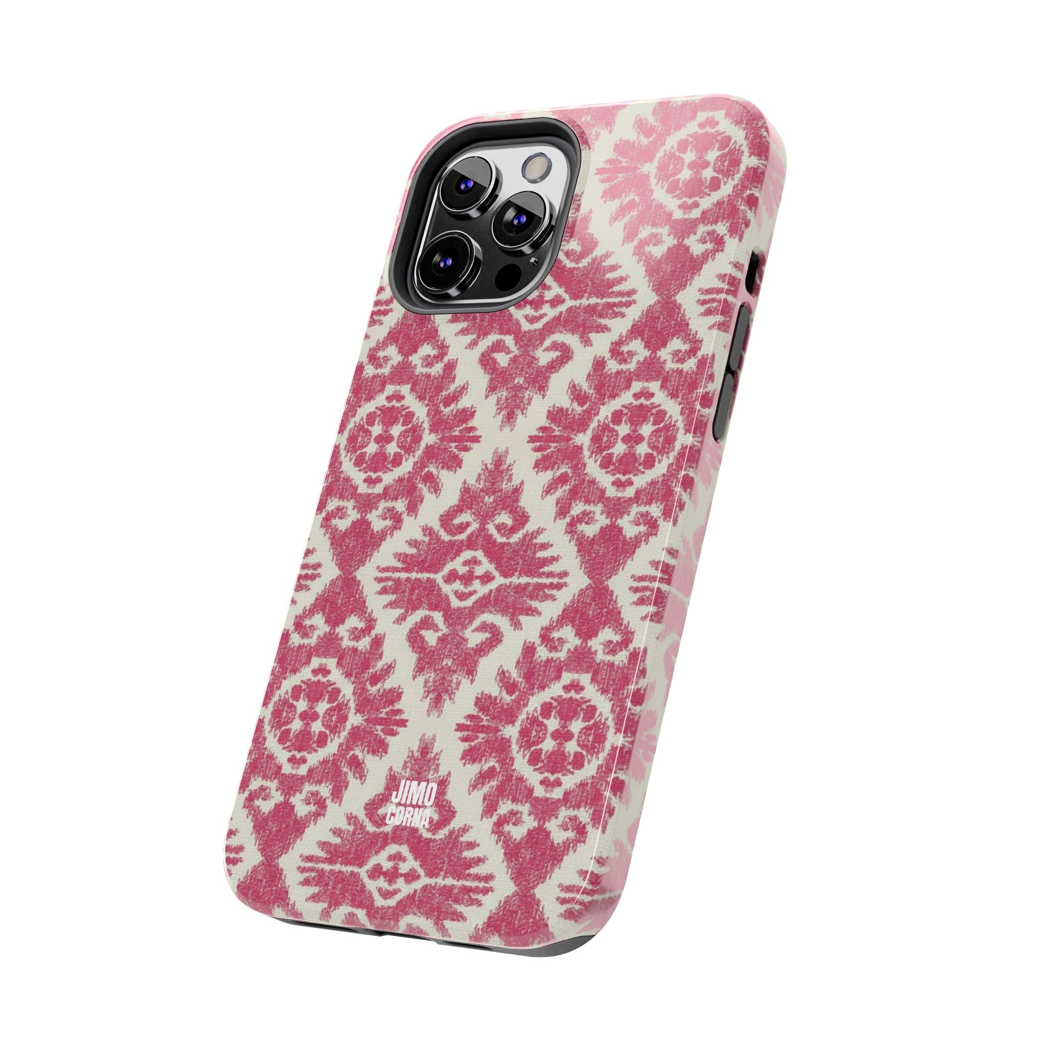 Damask iPhone Case | Pink