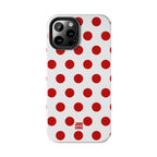 Big Polka Dot | White and Red