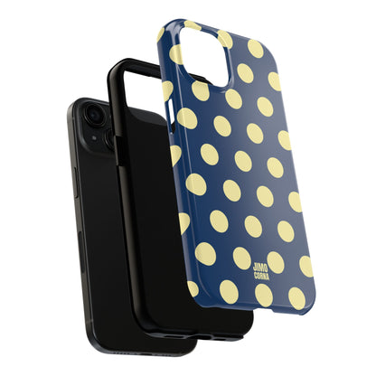 Big Polka Dot | Blue and Cream
