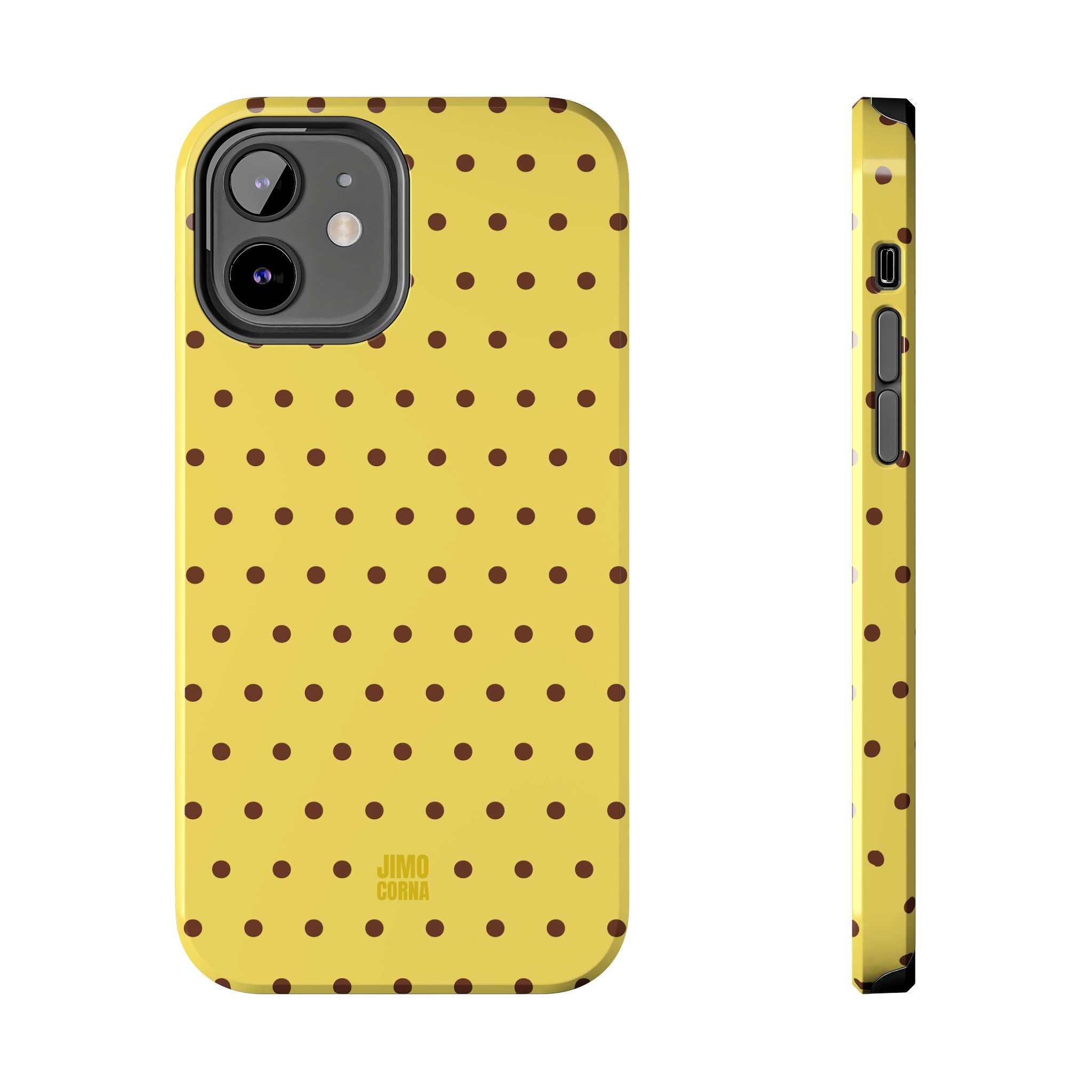 Polka Dot | Yellow and Brown