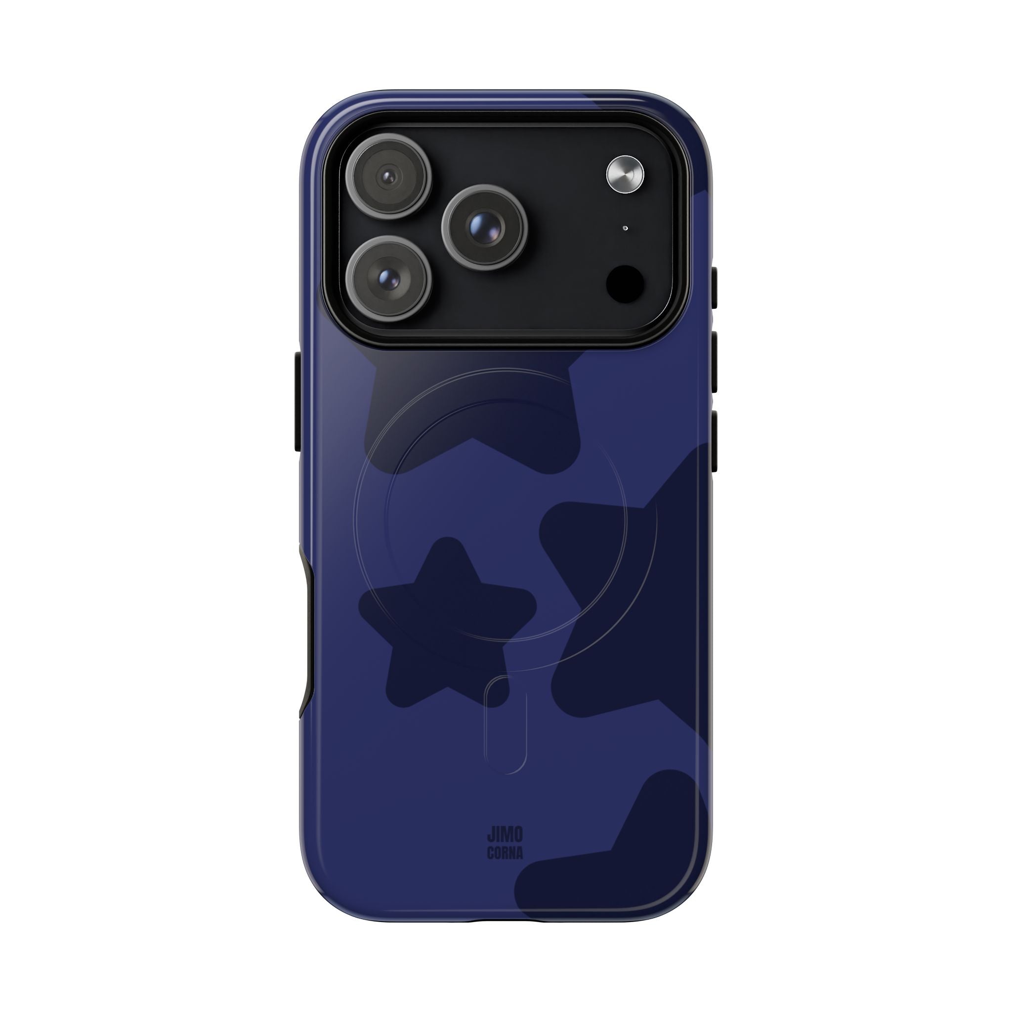 Navy Blue Bold Stars