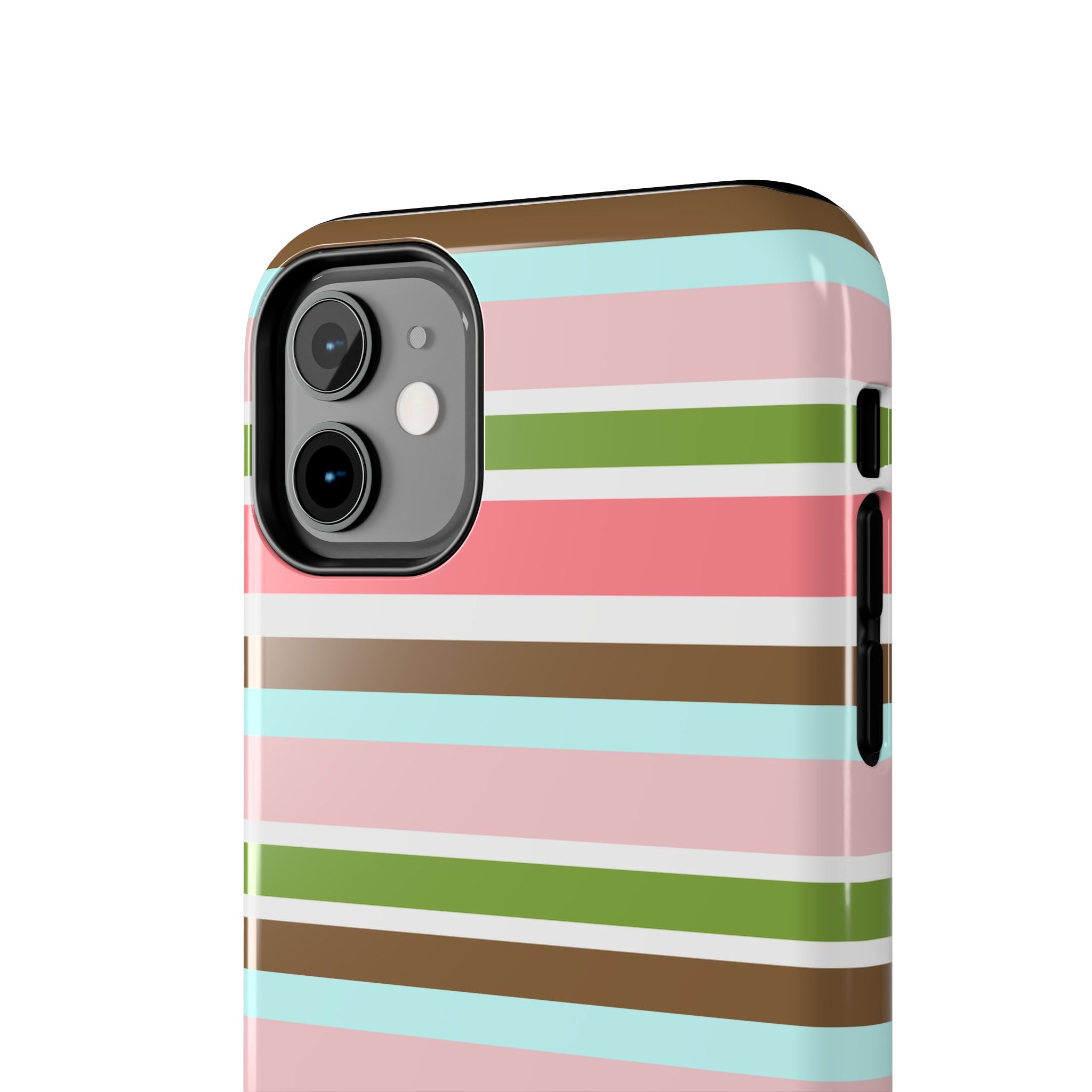 Sweet Candy Stripes iPhone Case