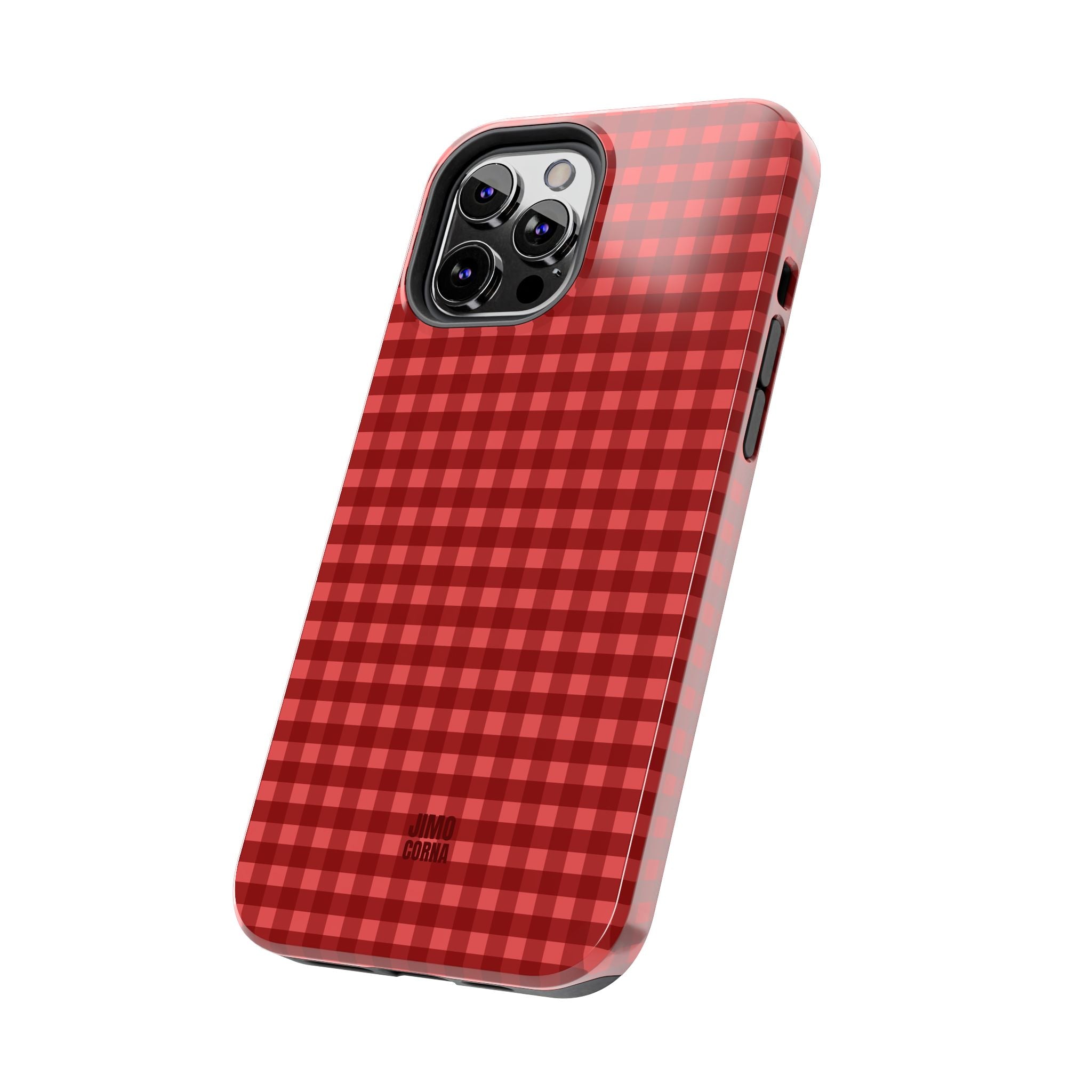Farm Gingham iPhone Case | Red