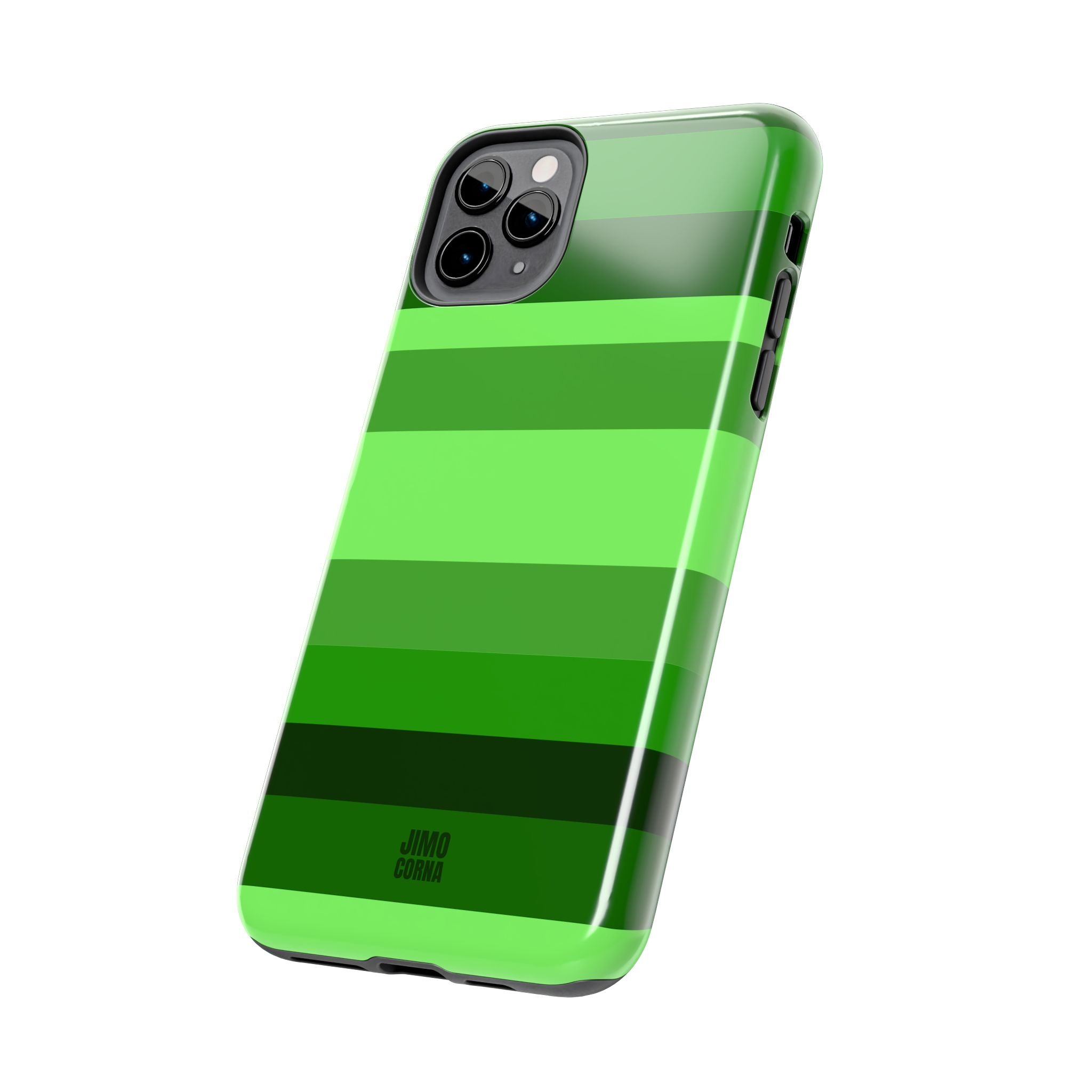 Matcha Stripe iPhone Case