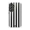 Bold Stripes Samsung Galaxy Case | Black and White