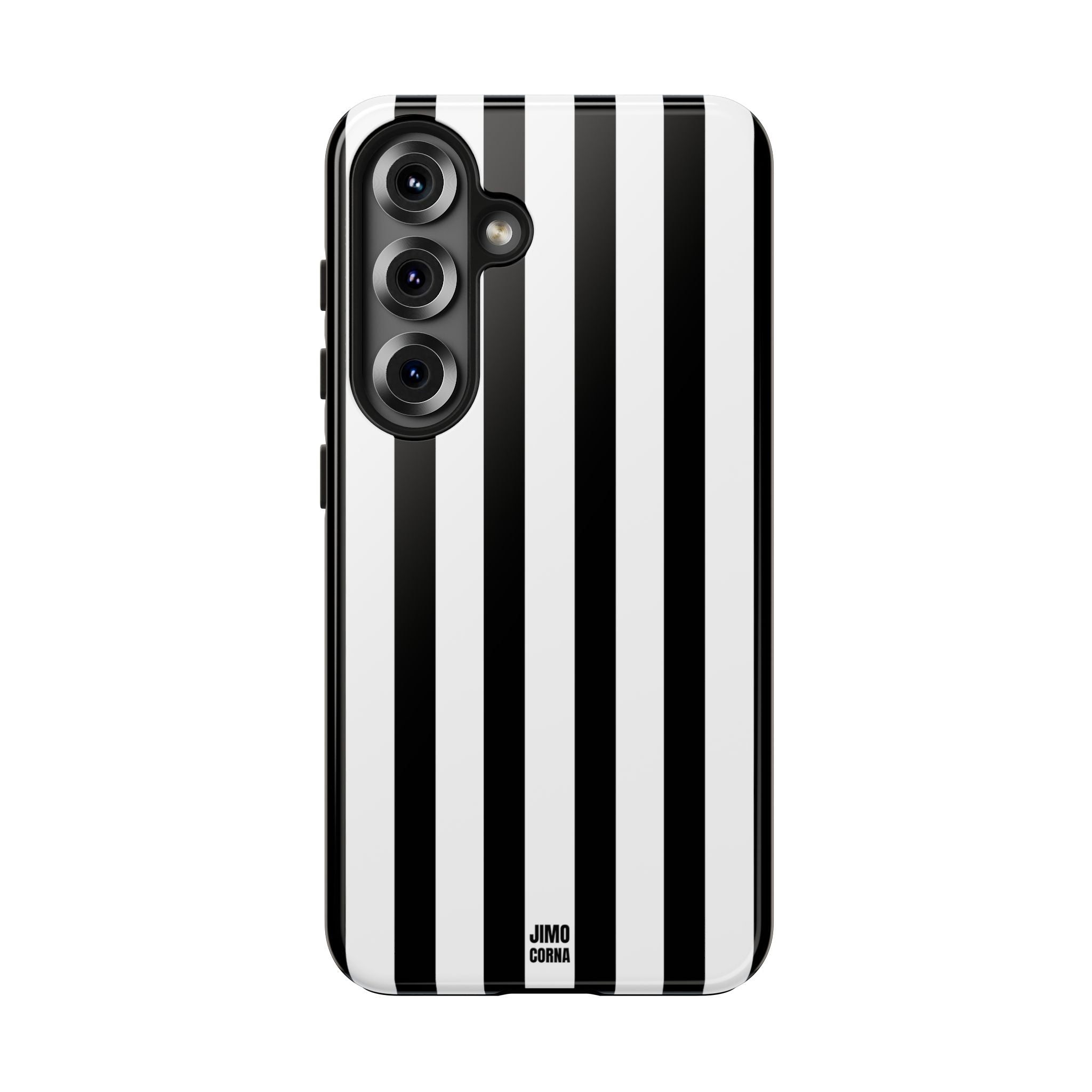 Bold Stripes Samsung Galaxy Case | Black and White