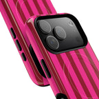 Strawberry Burst Bold Stripes