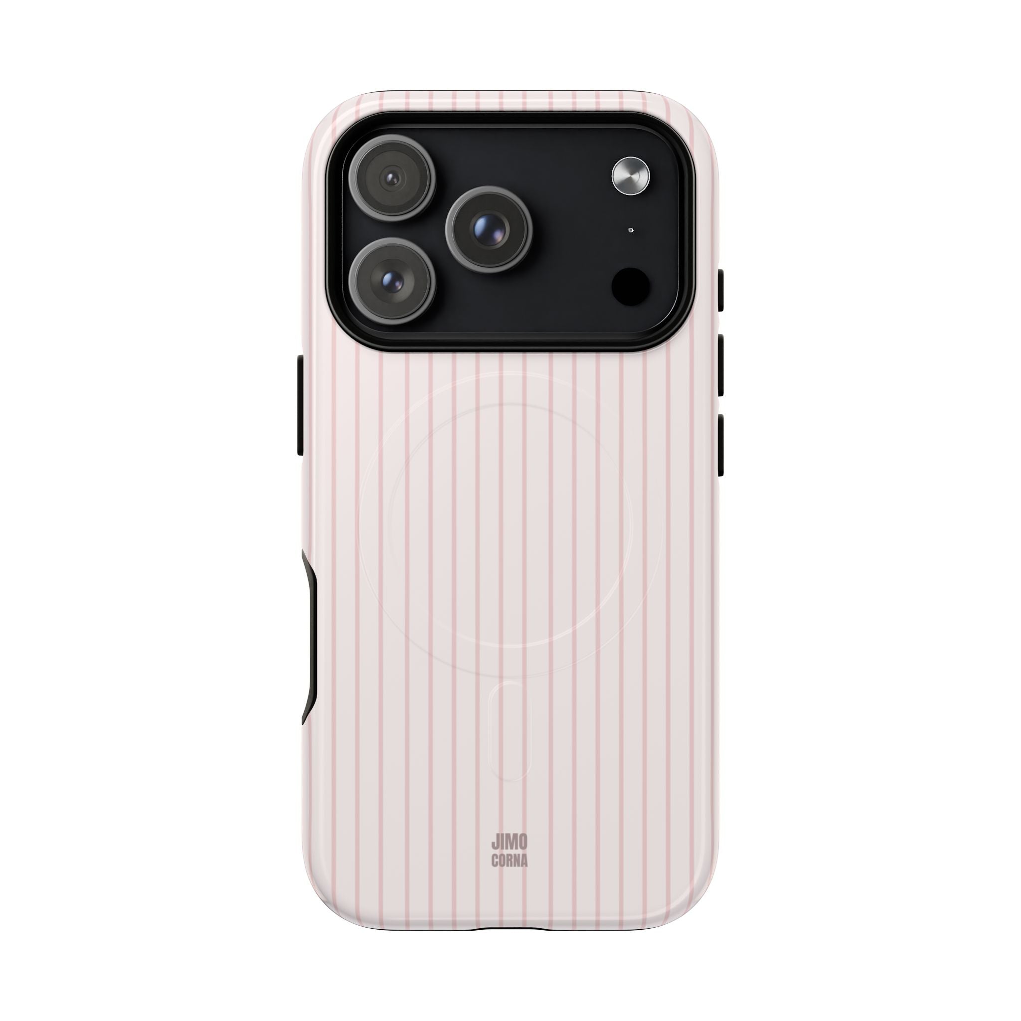 Baby Pink Soft Stripes