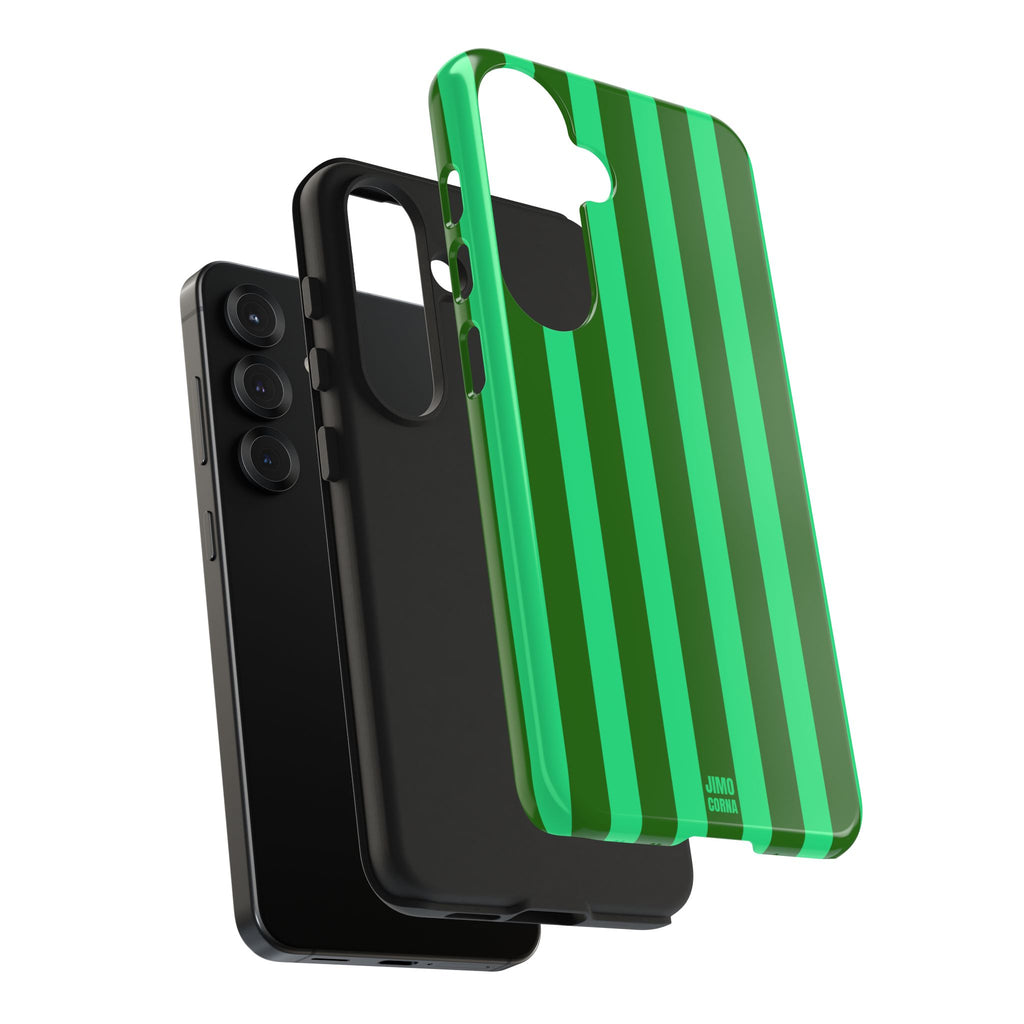 Bold Stripes Samsung Galaxy Case | Olive Green