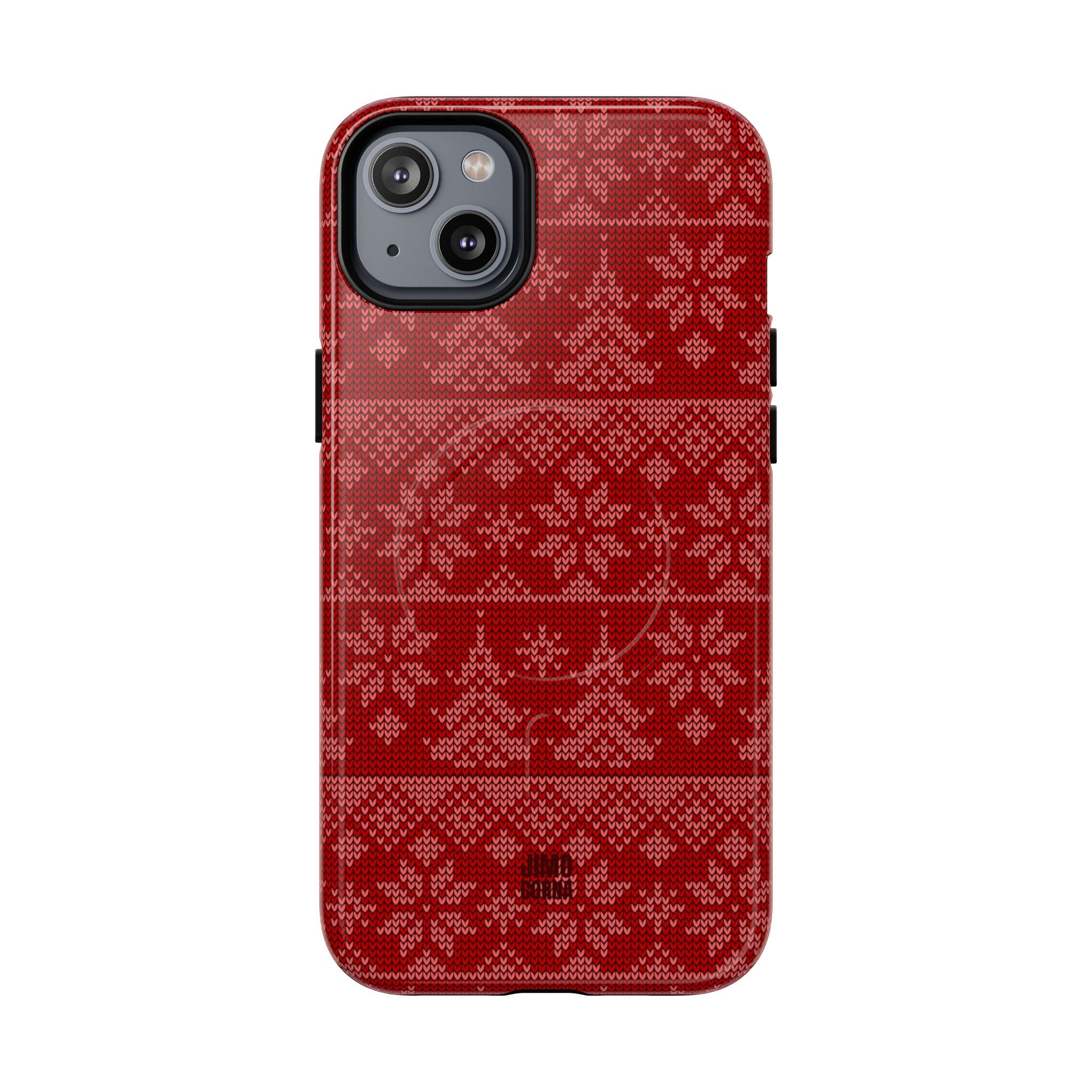 Holiday Knit | Red MagSafe iPhone Case