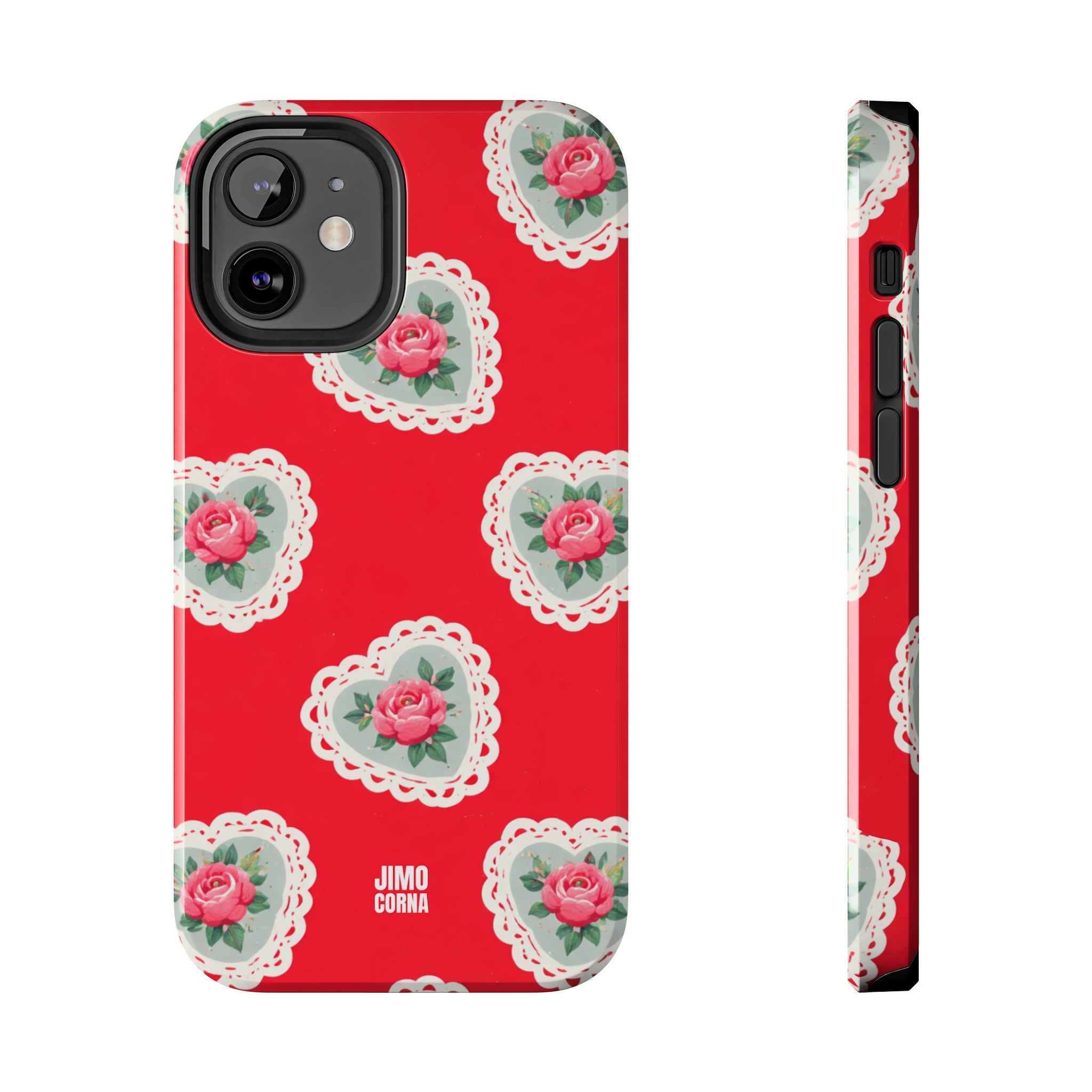 Rosy Lace iPhone Case