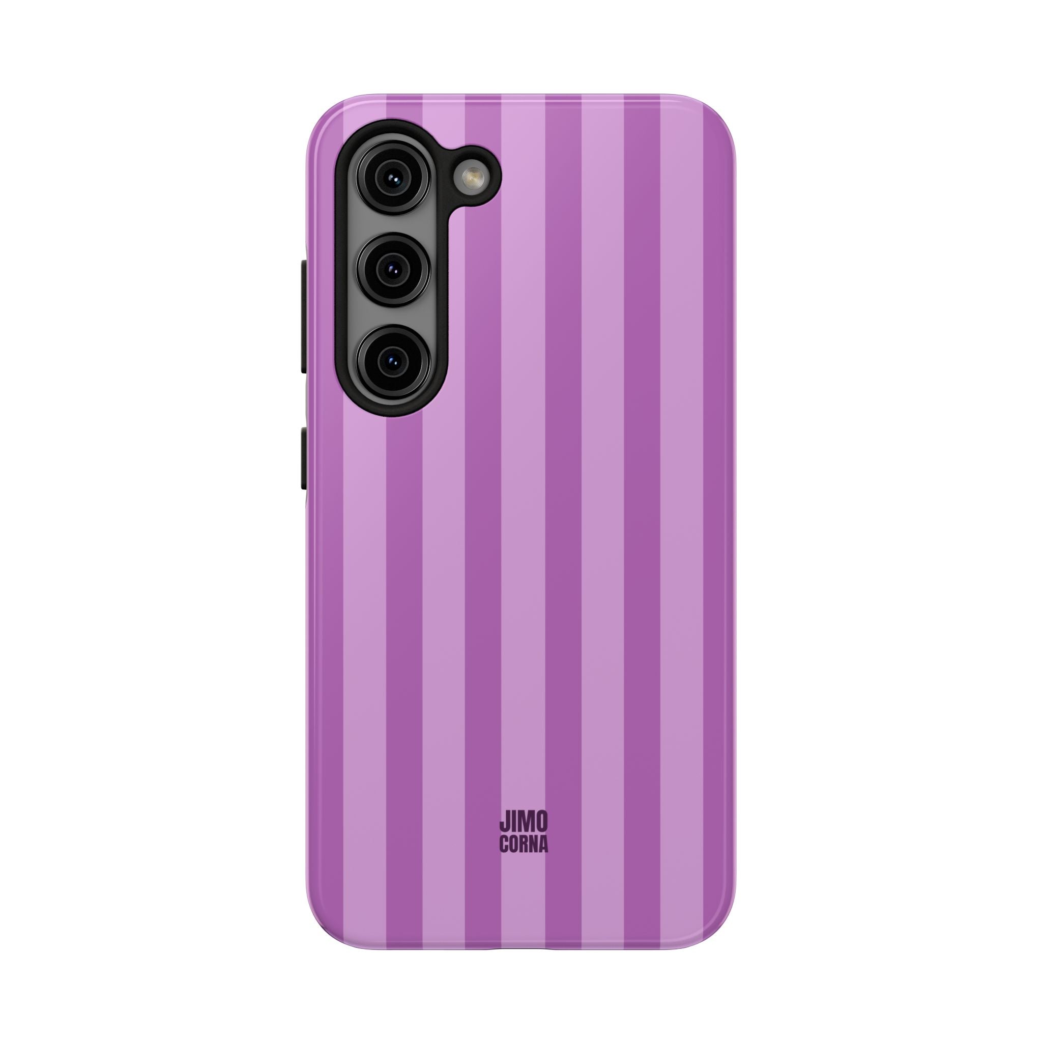 Bold Stripes iPhone Case | Plum