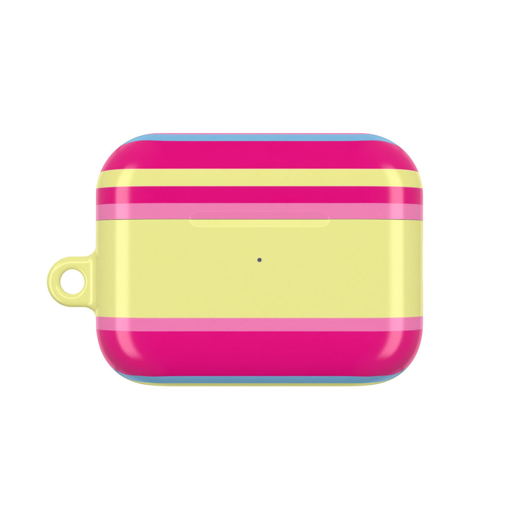 Lemonberry Stripe AirPods Case