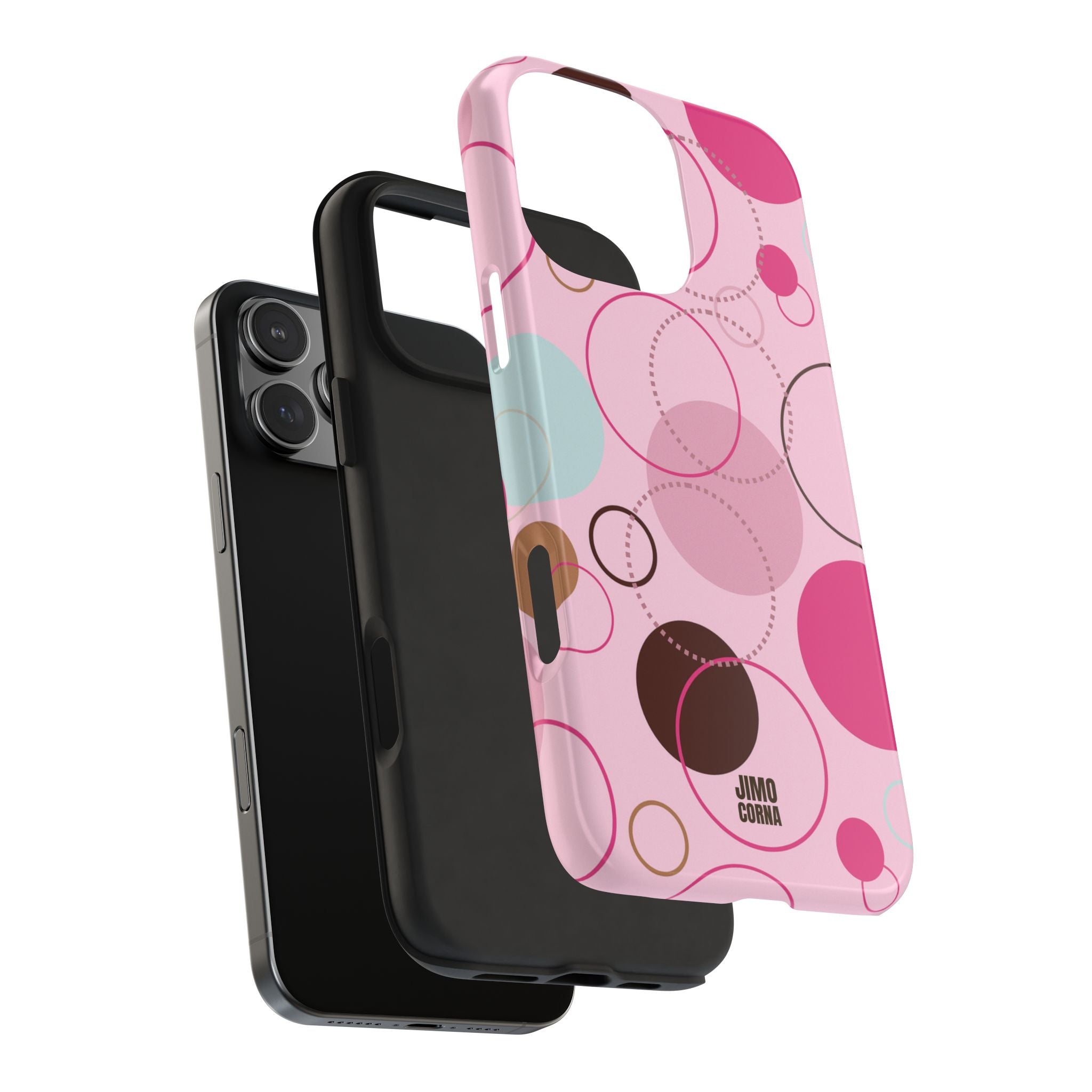 Spiral Pop iPhone Case | Pink