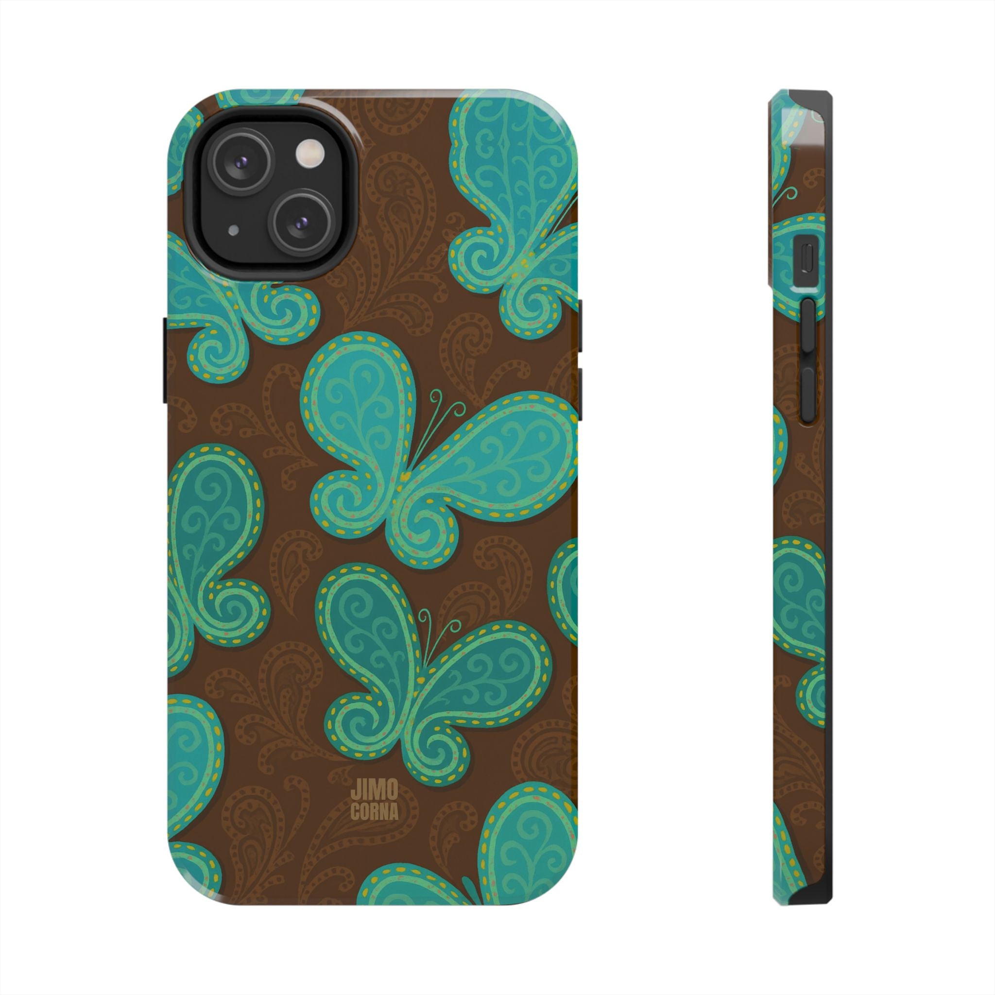 Cocoa Breeze Butterflies iPhone Case