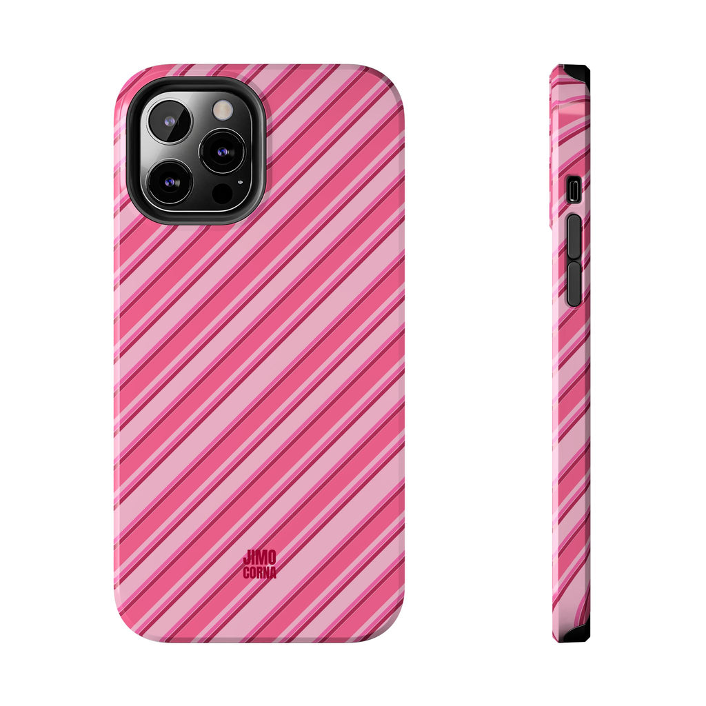 Angelina Stripes | Hot Pink - iPhone Case